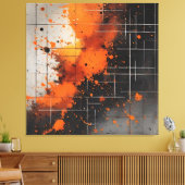 Toile Explosion Cinétique (Insitu(Salon))