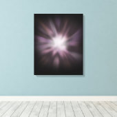 Toile Explosion Cosmique - Explosion dans l'Espace sur F (Insitu (Plancher de Bois))