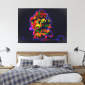 Toile Explosion d'arbre néon (Insitu(Chambre))