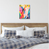 Toile Explosión de Colores: Mujer Naturaleza Favismo (Insitu(Chambre))