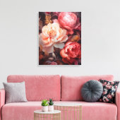 Toile Explosion florale (Insitu(Salon))