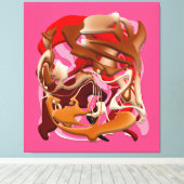 Toile Explosion of Frozen Flavors (Insitu (Plancher de Bois))