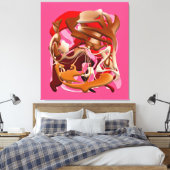 Toile Explosion of Frozen Flavors (Insitu(Chambre))