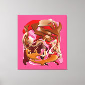 Toile Explosion of Frozen Flavors (Recto)