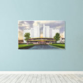 Toile Exposition de Chrysler Motors, 1934 World's Fair (Insitu (Plancher de Bois))