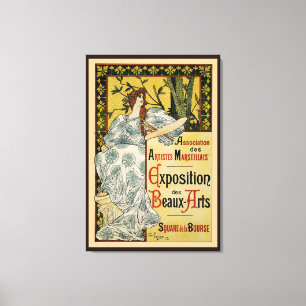 Toile Exposition des Beaux-Arts