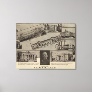 Toile Exposition Pacifique Alaska-Yukon, Seattle, 1909