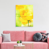 Toile Express Gratitude Orange Poppy (Insitu(Salon))
