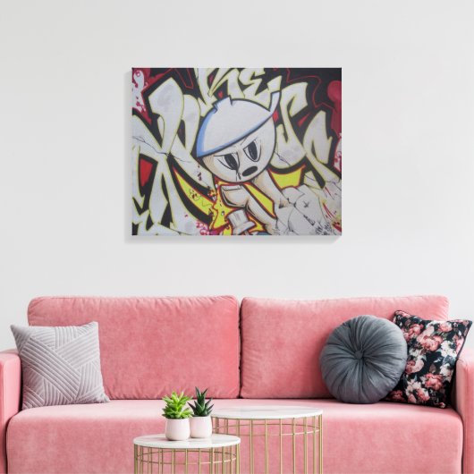 Toile Express tes voies... (Insitu(Salon))