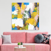 Toile Expression Abstraite #11 par Michael Moffa (Insitu(Salon))