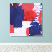 Toile Expression Abstraite #1 par Michael Moffa (Insitu (Plancher de Bois))