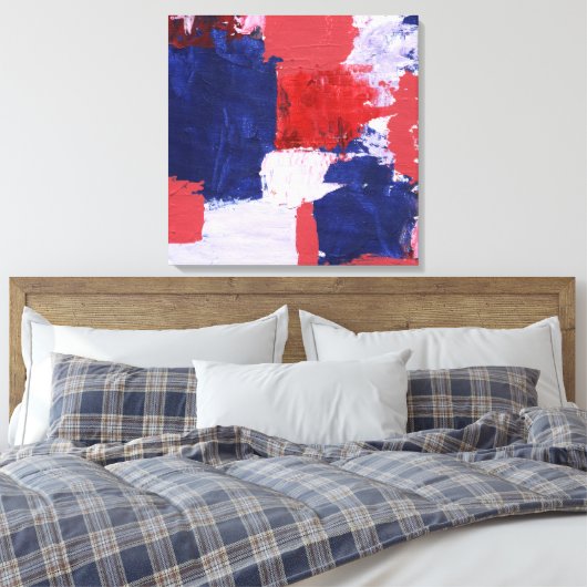 Toile Expression Abstraite #1 par Michael Moffa (Insitu(Chambre))