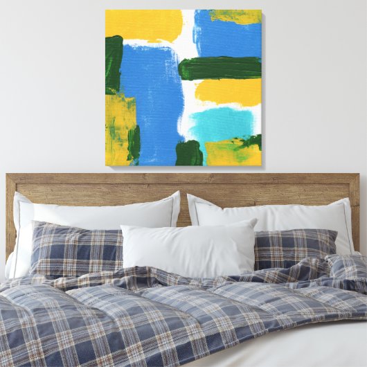 Toile Expression Abstraite #3 par Michael Moffa (Insitu(Chambre))