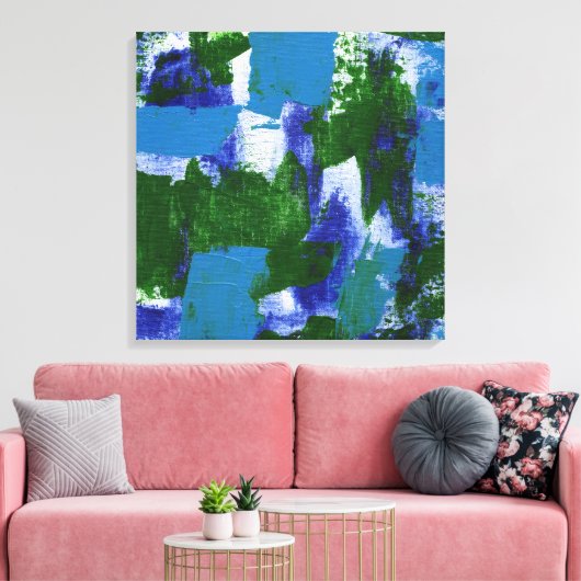 Toile Expression Abstraite #4 par Michael Moffa (Insitu(Salon))