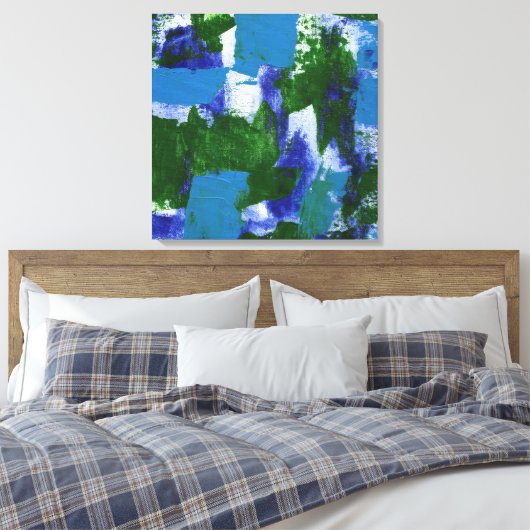 Toile Expression Abstraite #4 par Michael Moffa (Insitu(Chambre))