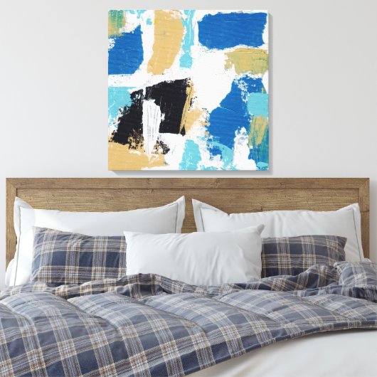 Toile Expression Abstraite #6 par Michael Moffa (Insitu(Chambre))