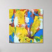 Toile Expression Abstraite #8 par Michael Moffa (Recto)