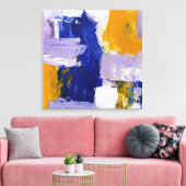 Toile Expression Abstraite #9 par Michael Moffa (Insitu(Salon))