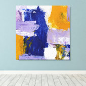 Toile Expression Abstraite #9 par Michael Moffa (Insitu (Plancher de Bois))