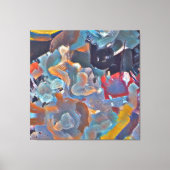 Toile Expressionisme abstrait (Recto)