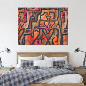 Toile Expressionnisme abstrait de forêt de Klee Art mode (Insitu(Chambre))