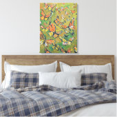 Toile Expressionniste d'essaim de papillons monarques (Insitu(Chambre))