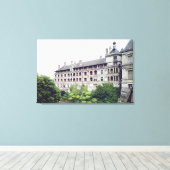 Toile Extérieur de la façade des loges (Insitu (Plancher de Bois))