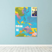 Toile Extrême-Orient, Méditerranée (Insitu (Plancher de Bois))