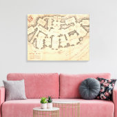 Toile extrémité du sac (Insitu(Salon))