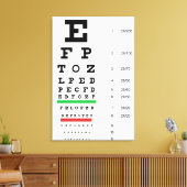 Toile Eye Vision Snellen Chart Ophthalmology (Insitu(Salon))