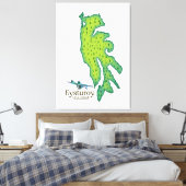 Toile Eysturoy Iles Féroé Plan de voyage (Insitu(Chambre))