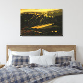 Toile Eyvind Earle - Père Noël Cruz Mountains (Insitu(Chambre))