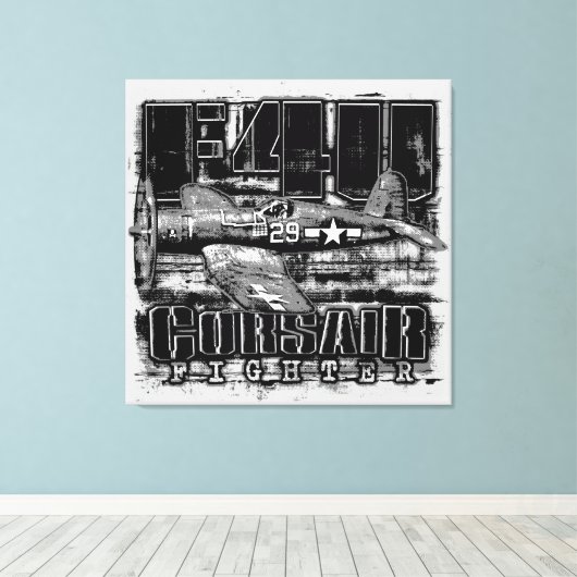 TOILE F4U CORSAIR (Insitu (Plancher de Bois))