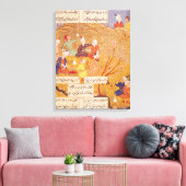 Toile F.103v Fête en plein air, tirée d'un livre de poèm (Insitu(Salon))