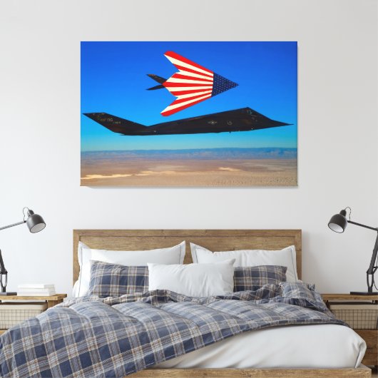 Toile F-117 NIGHTHAWK 32x48 (Insitu(Chambre))