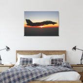 Toile F-14 Tomcat Fighter Jet au-dessus de l'Afghanistan (Insitu(Chambre))