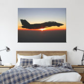 Toile F-14 Tomcat Fighter Jet au-dessus de l'Afghanistan (Insitu(Chambre))