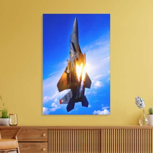 Toile F-15E GRÈVE EAGLE 24x36 (Insitu(Salon))