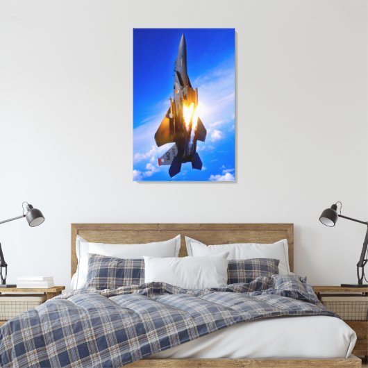 Toile F-15E GRÈVE EAGLE 24x36 (Insitu(Chambre))