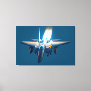 Toile F-15E GRÈVE EAGLE 24x36