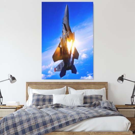 Toile F-15E GRÈVE EAGLE 32x48 (Insitu(Chambre))