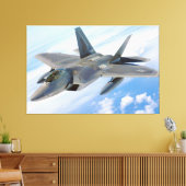 Toile F-22 Raptor Military Jet (Insitu(Salon))