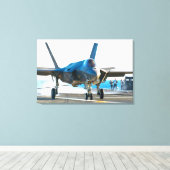 Toile F-35C LIGHTNING II 24x36 (Insitu (Plancher de Bois))