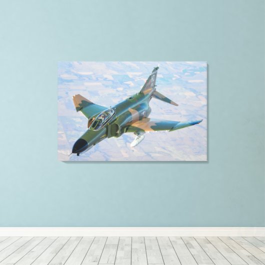 Toile F-4 PHANTOM 24x36 (Insitu (Plancher de Bois))