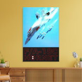Toile F/A-18C HORNET 24x36 (Insitu(Salon))
