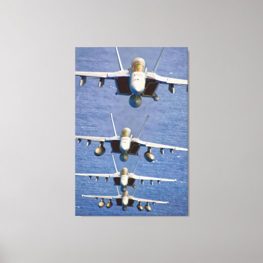 Toile F/A-18F SUPER HORNET 32x48 (Recto)