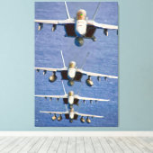 Toile F/A-18F SUPER HORNET 32x48 (Insitu (Plancher de Bois))