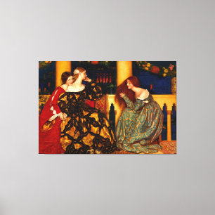 Toile F. C. COWPER Venetian Ladies Écoute Serenade