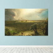 Toile F. ÉGLISE - Jérusalem du mont d'Olive 1870 (Insitu (Plancher de Bois))