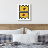 Toile F.I.O. “King & Queen Of Pain”  (Insitu(Chambre))